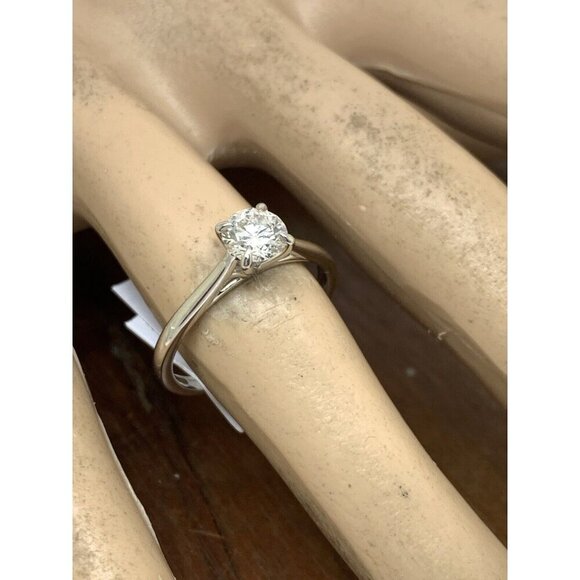 Unique Moments Engagement Ring Lab Grown 0.75ct Diamond 10k White Gold Size 8 main image 7